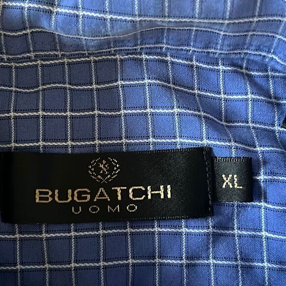Bugatchi Uomo SS Windowpane Button Downs Sz. XL - Picture 2 of 7